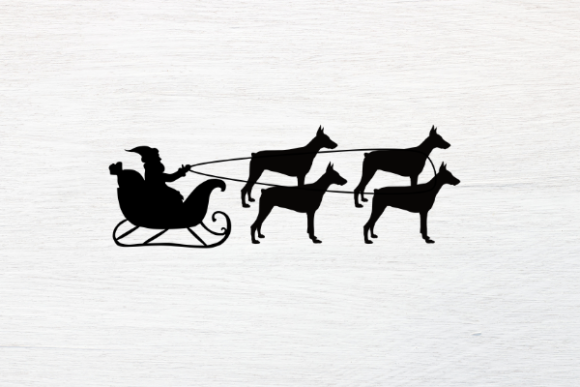 Download Doberman Pinscher Christmas Svg - Doberman Collection