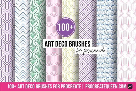 Download Art Deco Brushes for Procreate - Brushes for procreate Collection