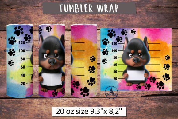 Download Doberman Tumbler | Funny Dog Tumbler - Doberman Collection