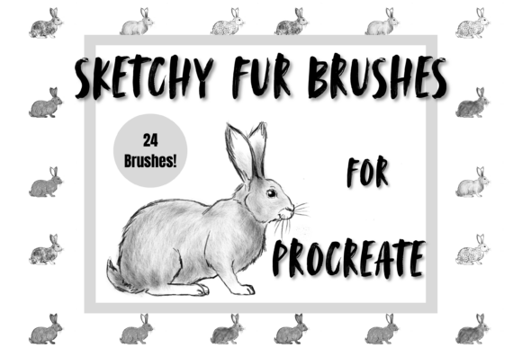 Download Sketch Fur Brushes Procreate X 24 - Fur brushes Collection