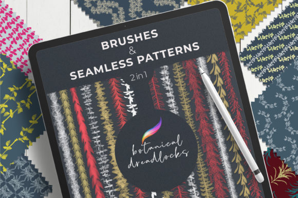 Download Plant Brushes for Procreate &amp; Patterns - Brushes for procreate Collection