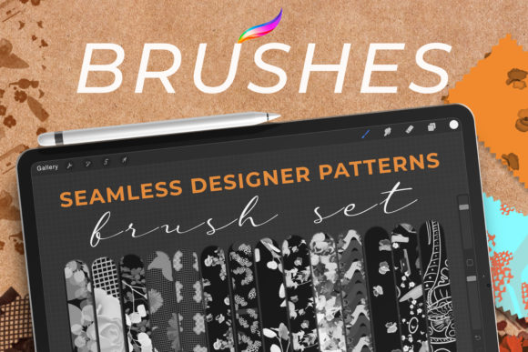 Download Seamless Pattern Brushes for Procreate - Brushes for procreate Collection