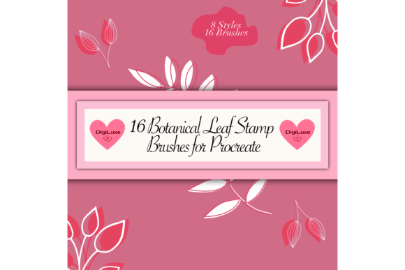 Download Botanical Stamp Brushes for Procreate - Brushes for procreate Collection