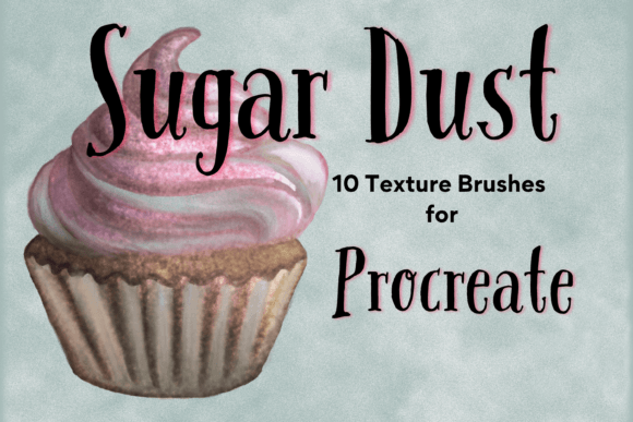 Download Sugar Dust Texture Brushes for Procreate - Brushes for procreate Collection